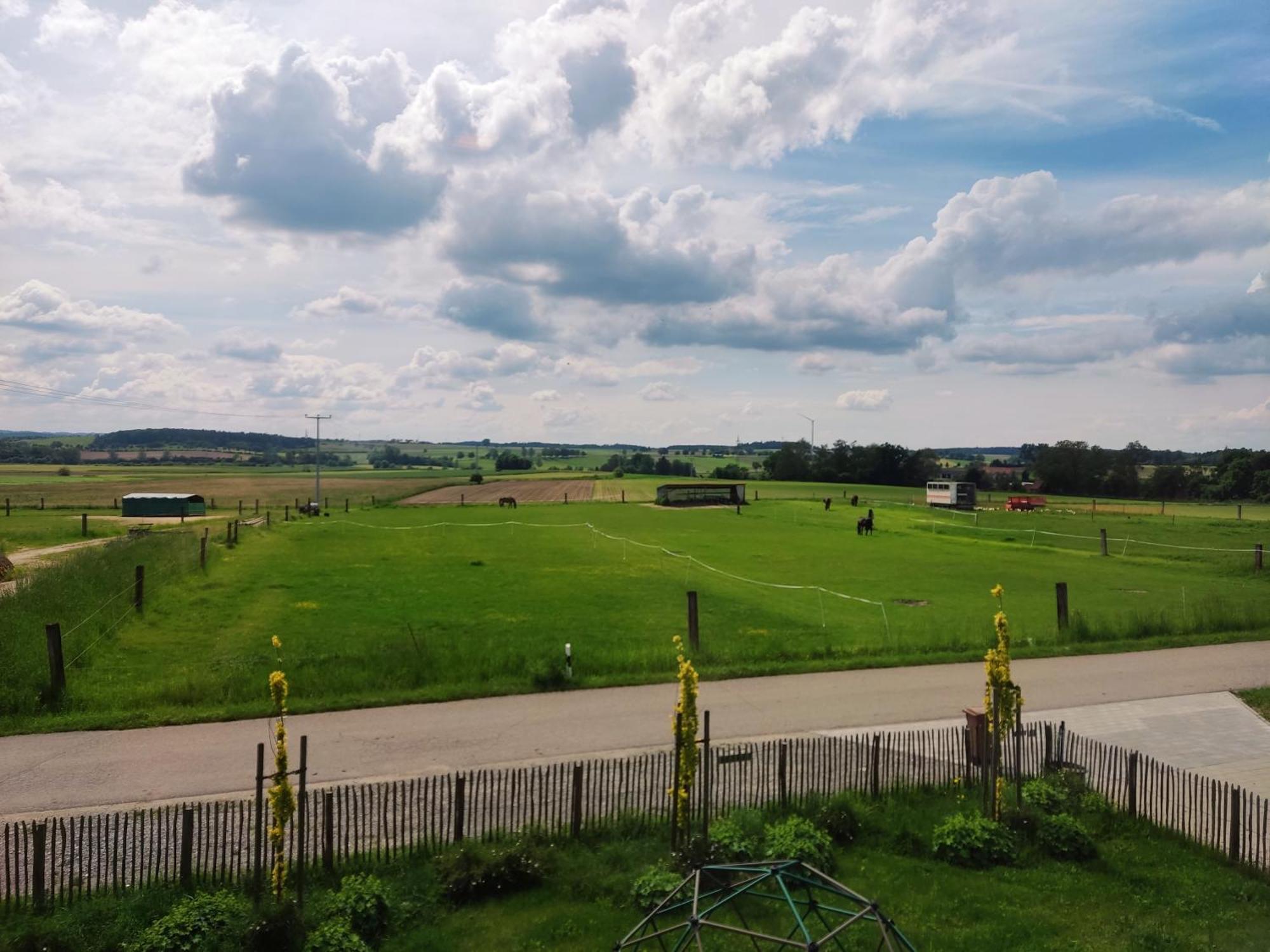 Schee Ferienwohnung Dinkelsbuehl Lohe Esterno foto